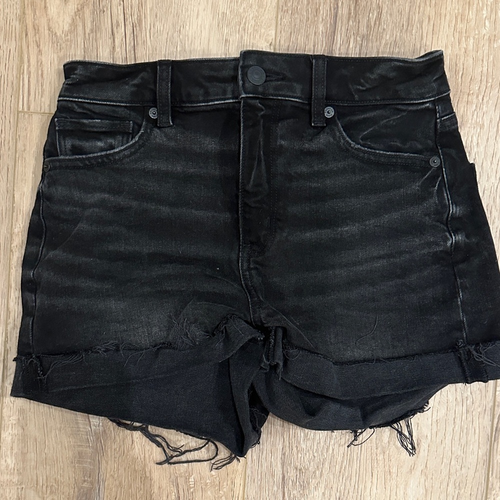 American Eagle Outfitters Black Jean Shorts